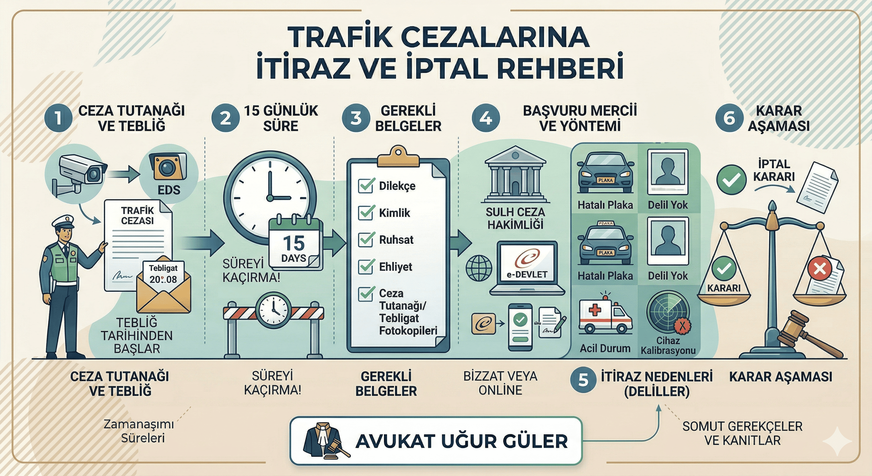 Haksız Trafik Cezasına Nasıl İtiraz Edilir? 2026 Rehberi ve Dilekçe Süreci - Öne Çıkan Görsel